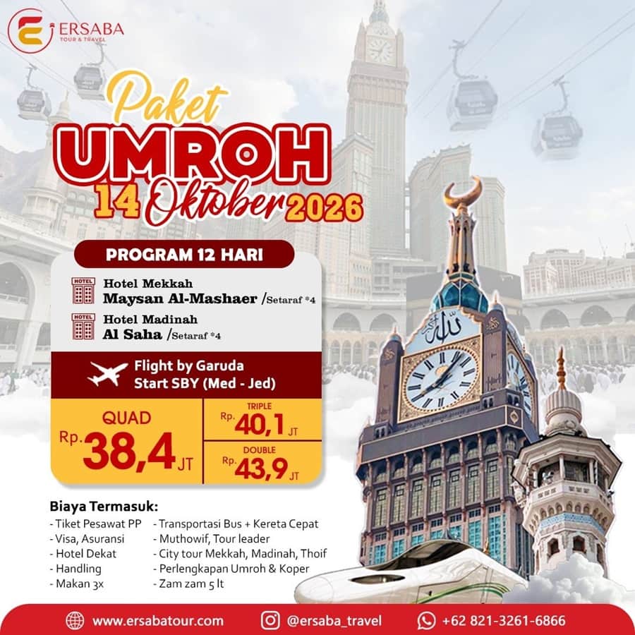 paket umroh oktober 2026