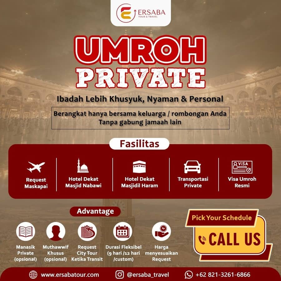 paket umroh privat 2026